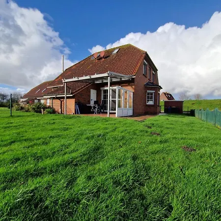 펜션 Ferienhaus Perle Am Deich *